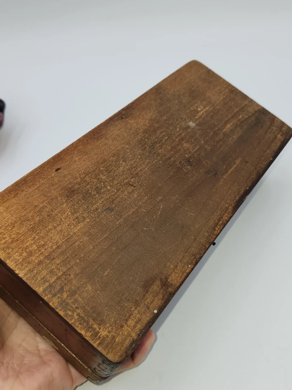 Brown Wood Accessory Box - Unbranded
